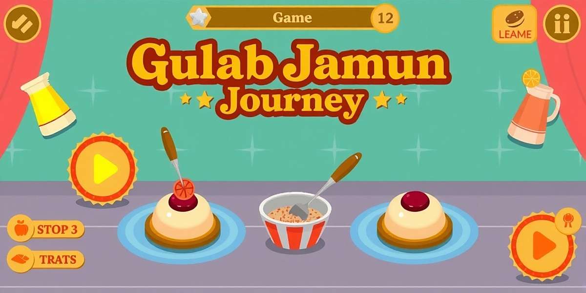 GulabJamunJourney gameplay GulabJamunJourney game screenshot showing Gulab Jamun making process